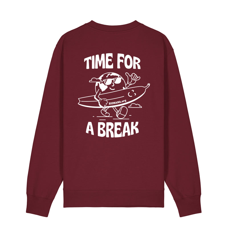 Bionana Time for a Break Crewneck